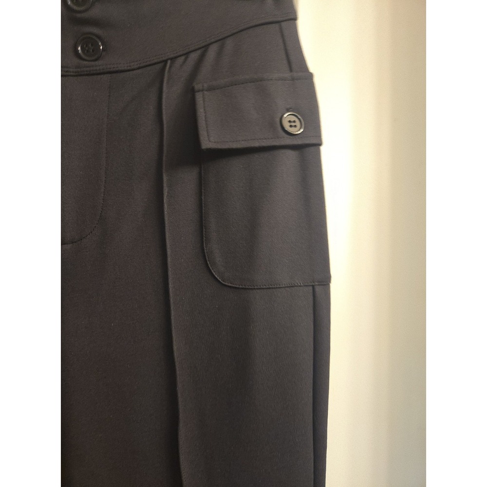 Halara High Waisted Side Flap Pocket Flare Casual Cargo Pants Size Small Petite - Picture 8 of 16